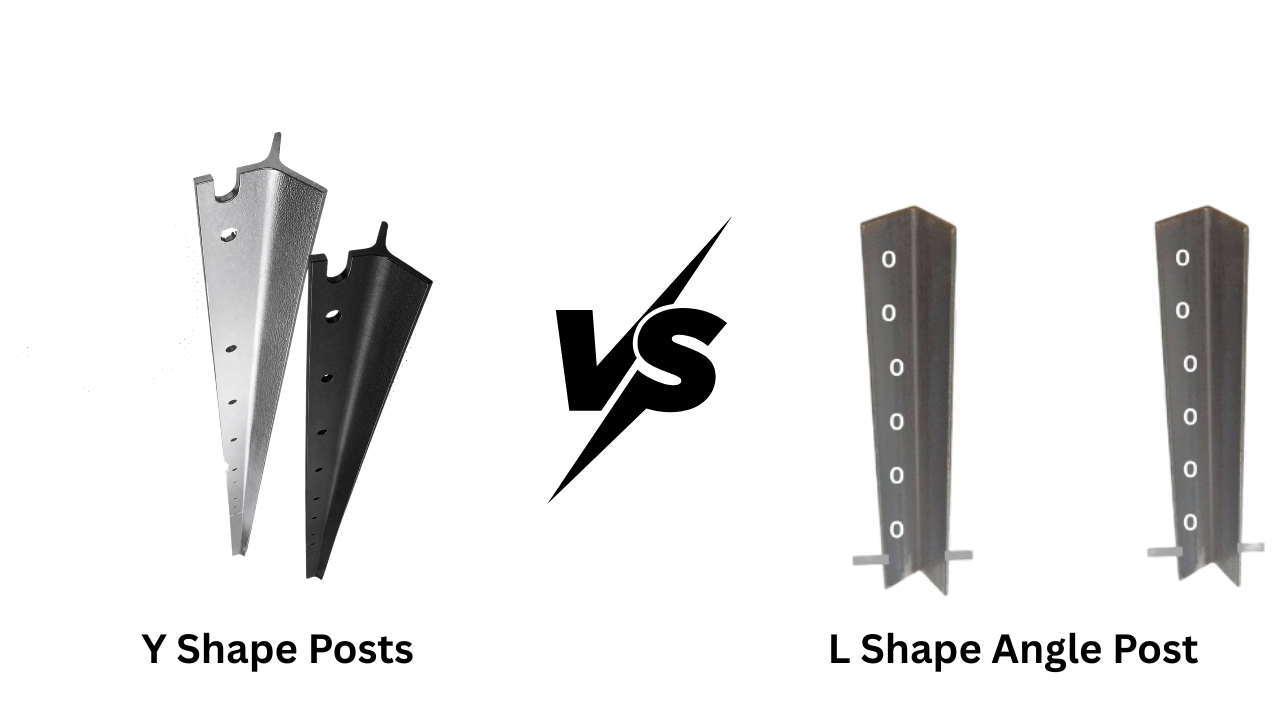 Y-Shape vs L-Shape Fence Posts: Which to choose?